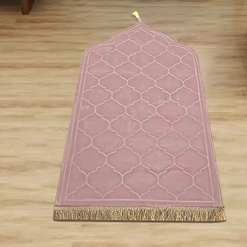 Thick Plush Prayer Mat Made of Flannel