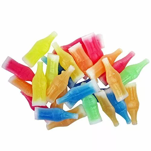 New Nik-L-Nip Wax Bottles Candy Drinks, 3 LB Bulk Candy